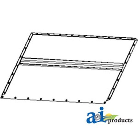 AH83620 Feeder House Bottom, Upper Back, Regular Length